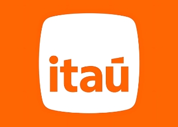Logo Itau - Com Fundo