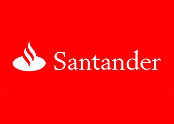 Logo Santander - Com Fundo